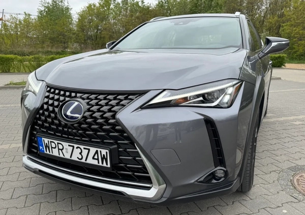 Lexus UX cena 104900 przebieg: 75881, rok produkcji 2021 z Warszawa małe 407